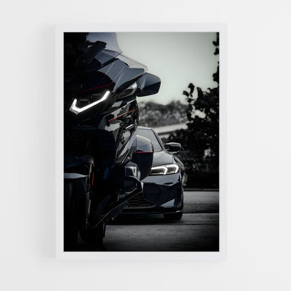 ap-bmw moto-3 cadre Blanc