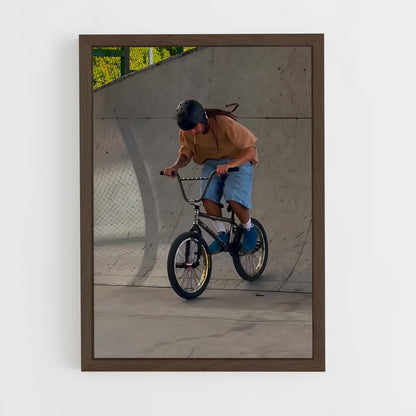 ap-bmx-8 cadre Bois foncé