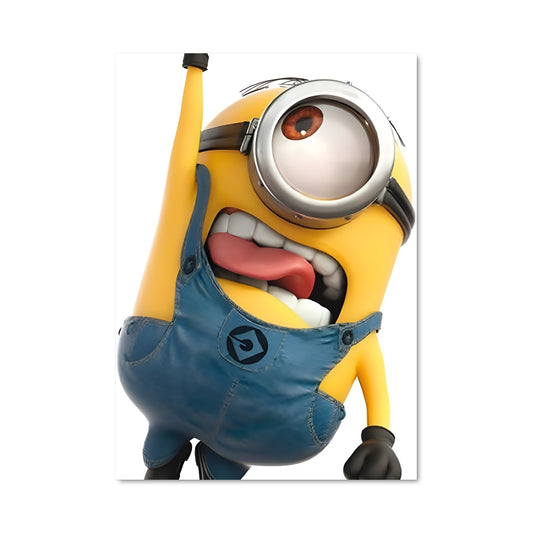 Poster Minion à Lunettes