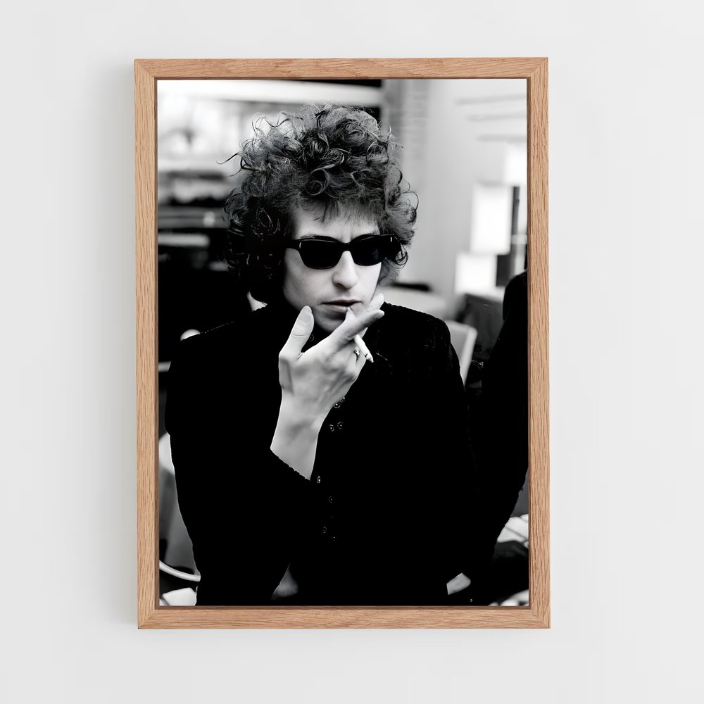 ap-bob dylan-1 cadre Bois clair