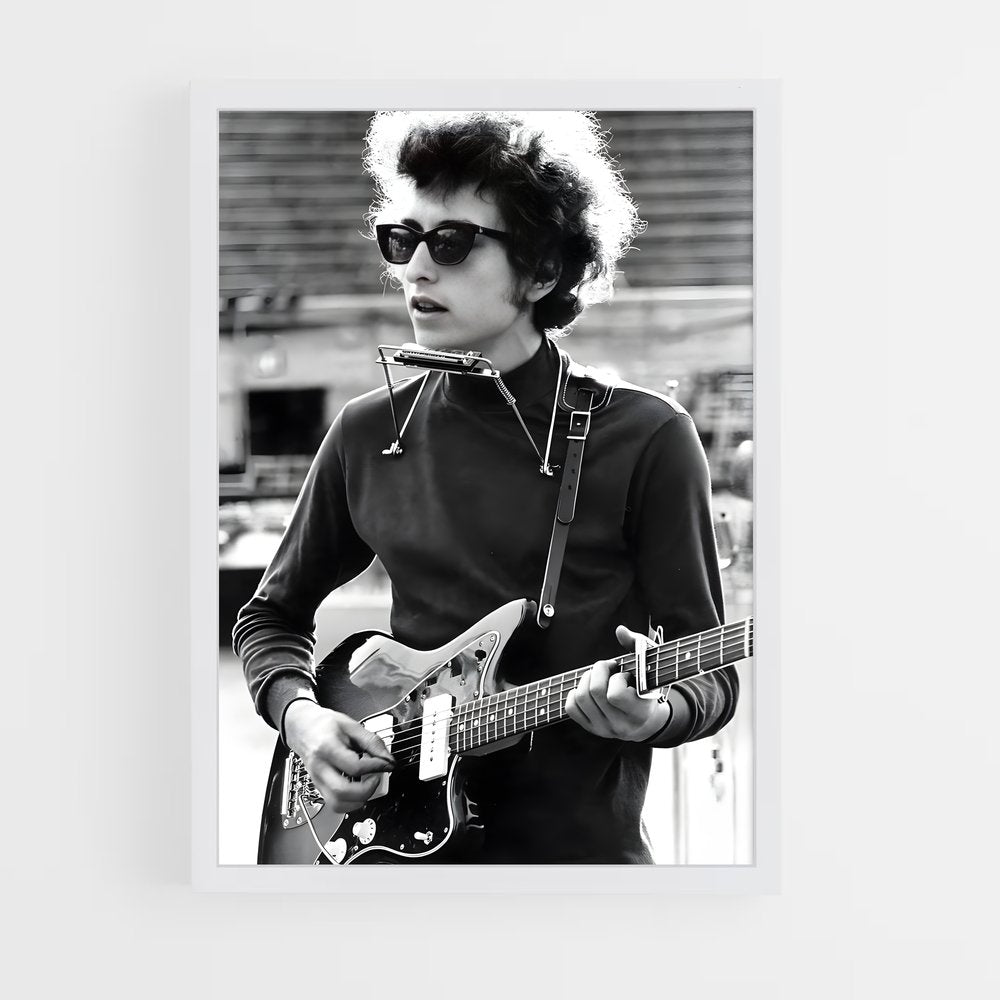 ap-bob dylan-2 cadre Blanc