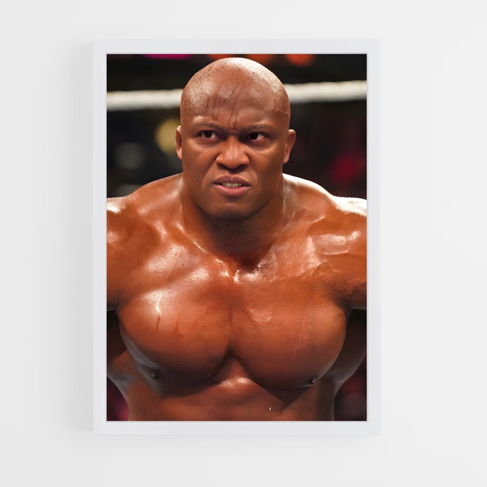 ap-bobby lashley-1 cadre Blanc