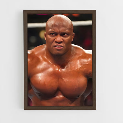 ap-bobby lashley-1 cadre Bois foncé