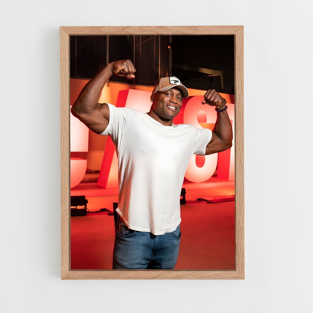 ap-bobby lashley-4 cadre Bois clair