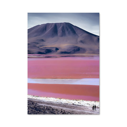 Poster Promenade Rose