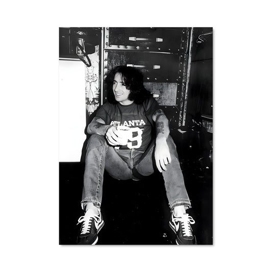 Poster Bon Scott Relaxed