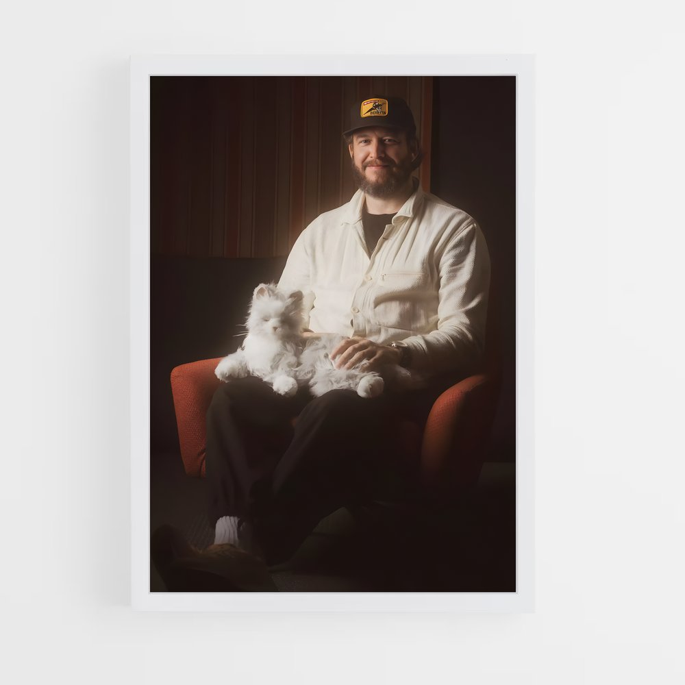 ap-bon iver-2 cadre Blanc