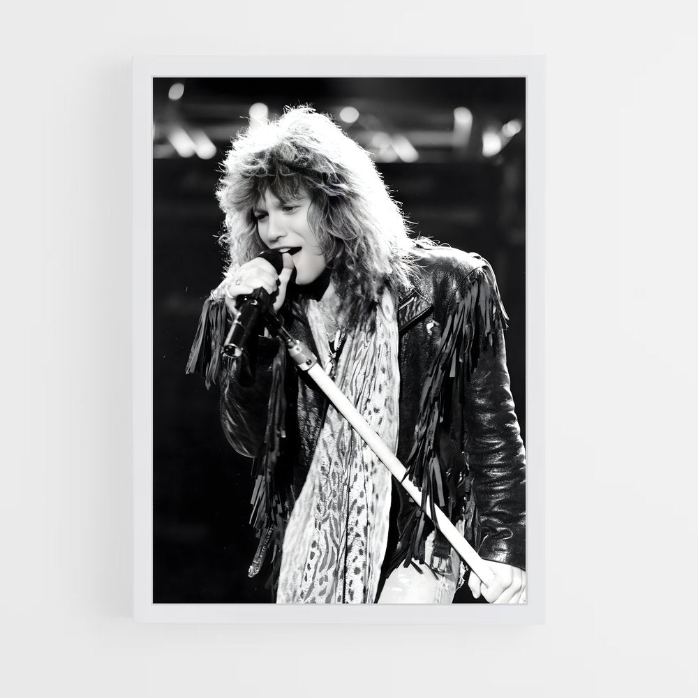 ap-bon jovi-2 cadre Blanc