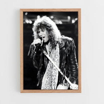 ap-bon jovi-2 cadre Bois clair