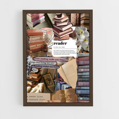 ap-books-2 cadre Bois foncé