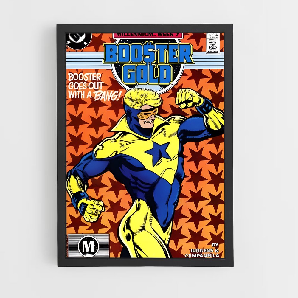 ap-booster gold-8 cadre Noir