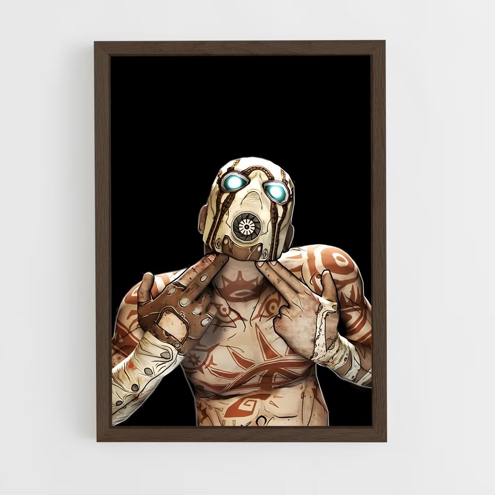 ap-borderlands-2 cadre Bois foncé