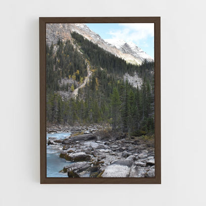 ap-boreal forest-1 cadre Bois foncé