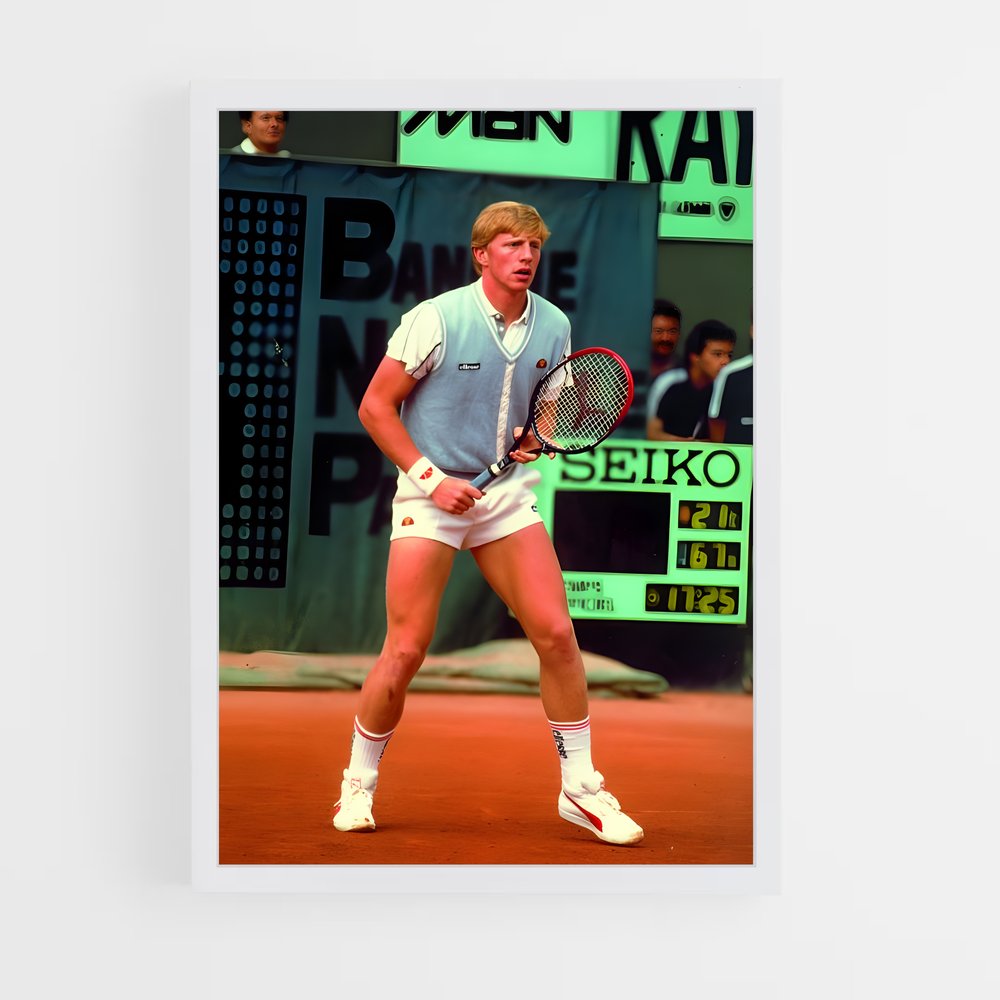 ap-boris becker-1 cadre Blanc