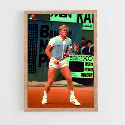 ap-boris becker-1 cadre Bois clair