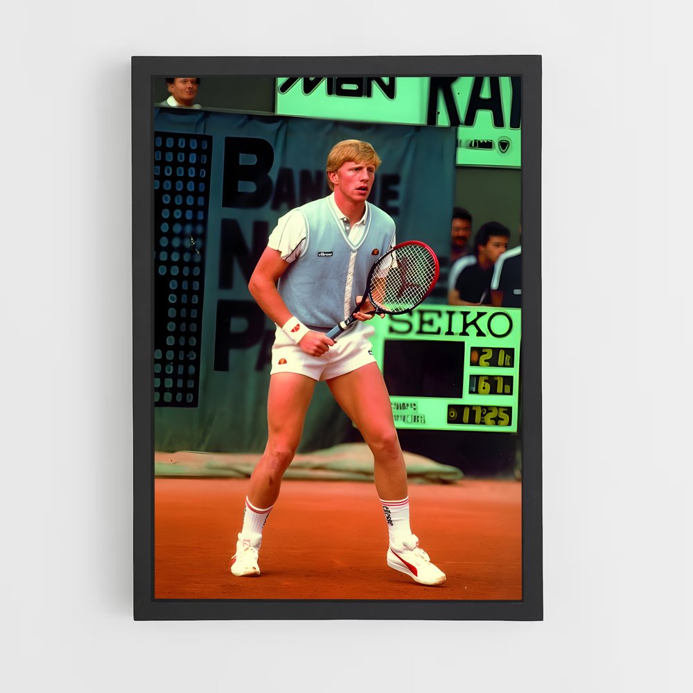 ap-boris becker-1 cadre Noir