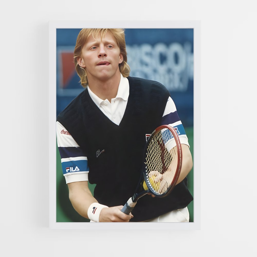 ap-boris becker-3 cadre Blanc