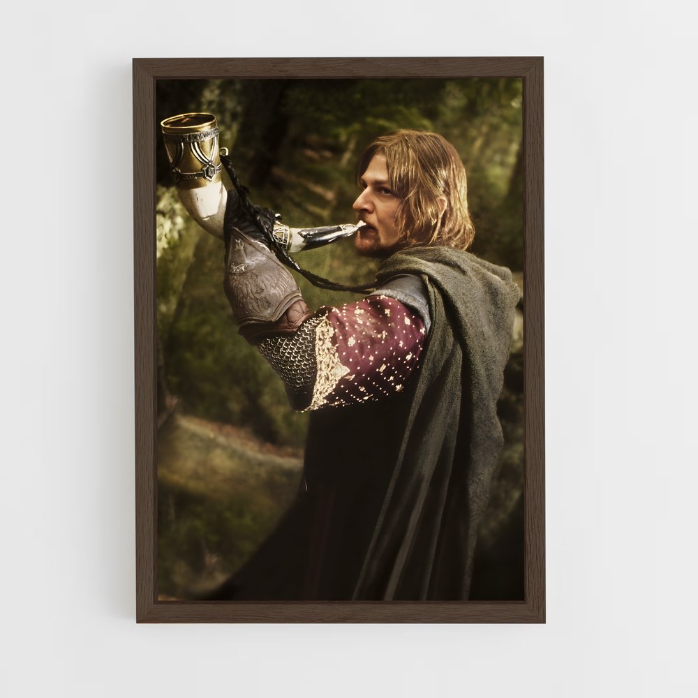 ap-boromir-2 cadre Bois foncé