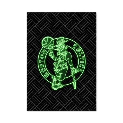 Poster Neon Celtics