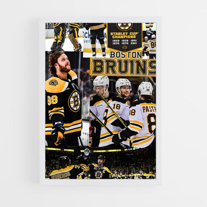 ap-boston bruins-4 cadre Blanc