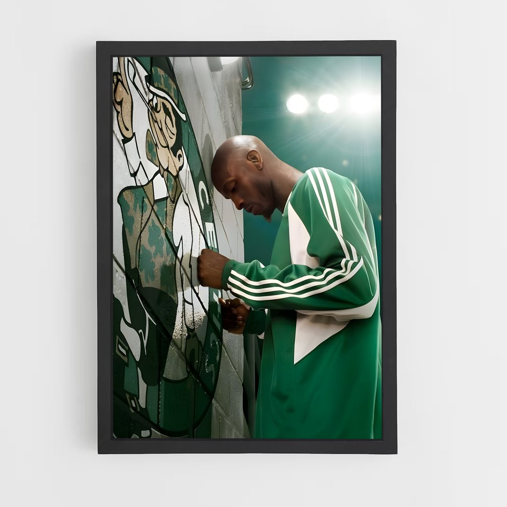 ap-boston celtics-10 cadre Noir