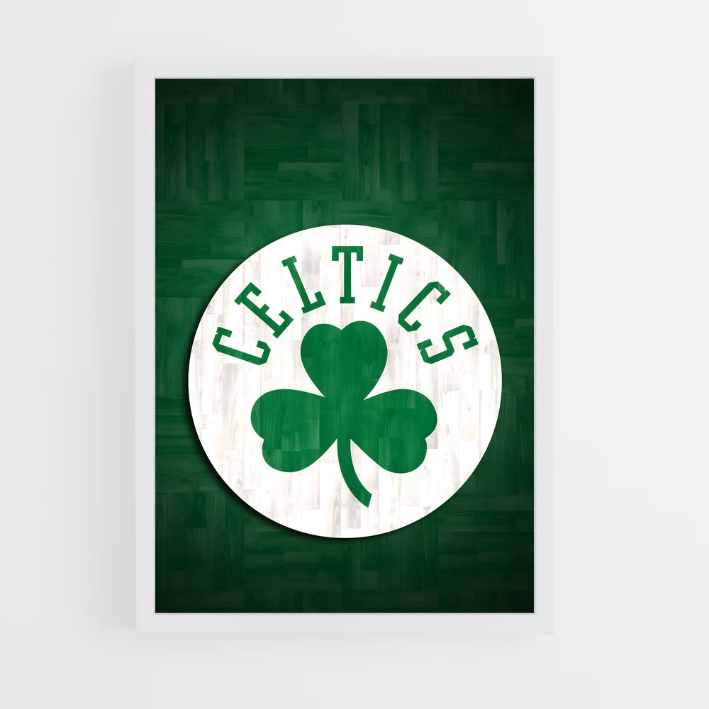 ap-boston celtics-12 cadre Blanc