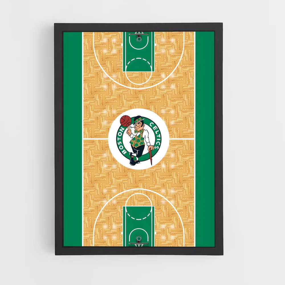 ap-boston celtics-13 cadre Noir
