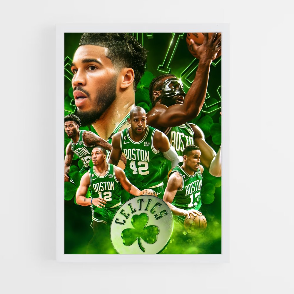 ap-boston celtics-2 cadre Blanc