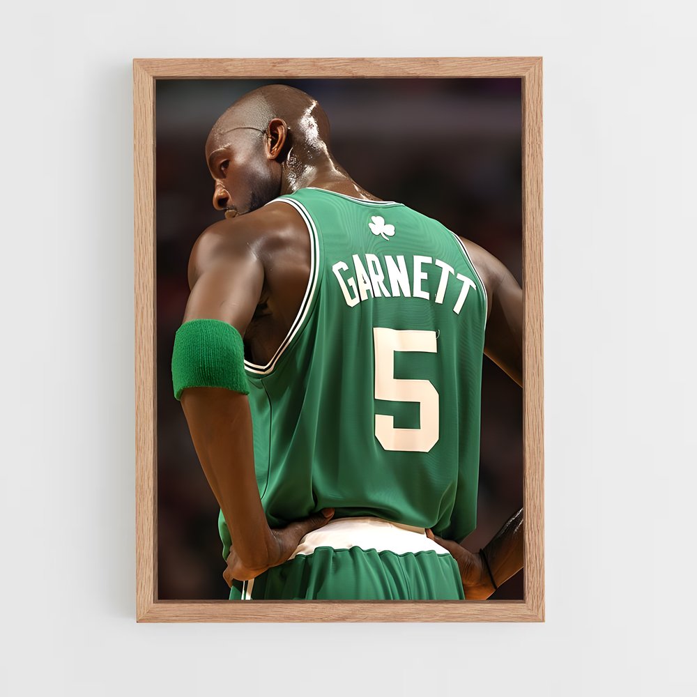 ap-boston celtics-9 cadre Bois clair