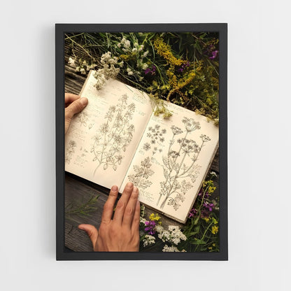 ap-botanical-10 cadre Noir