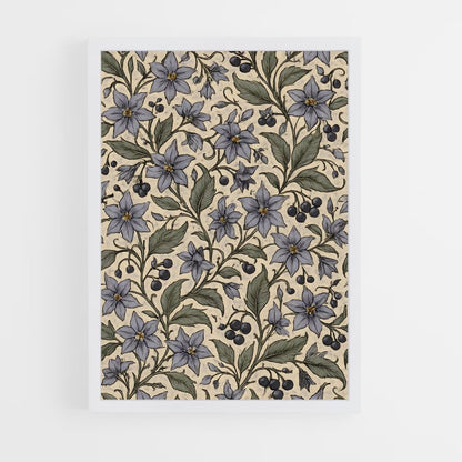 ap-botanical patterns-1 cadre Blanc