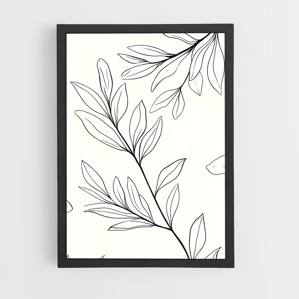 ap-botanical patterns-11 cadre Noir