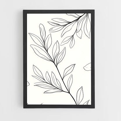 ap-botanical patterns-11 cadre Noir