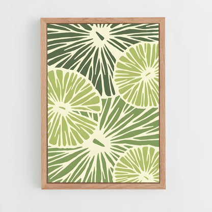 ap-botanical patterns-6 cadre Bois clair