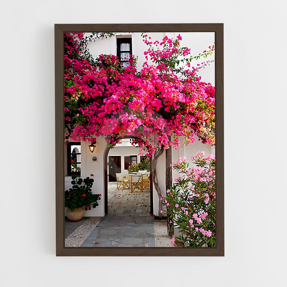 ap-bougainvillea-7 cadre Bois foncé