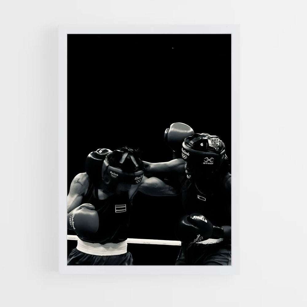 ap-boxing-13 cadre Blanc