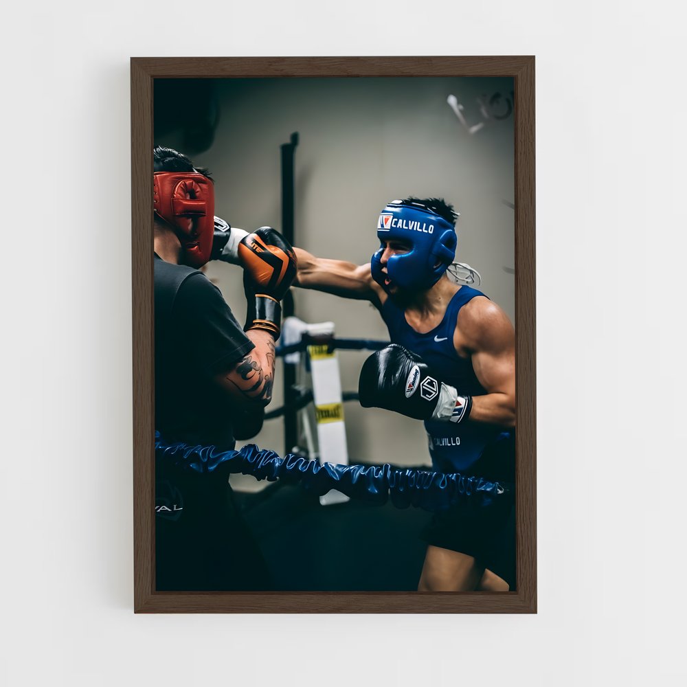 ap-boxing-5 cadre Bois foncé