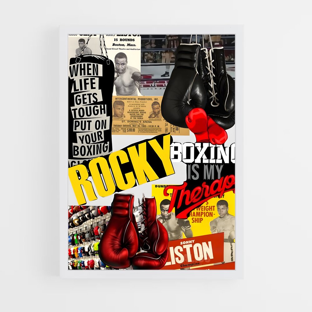 ap-boxing-6 cadre Blanc