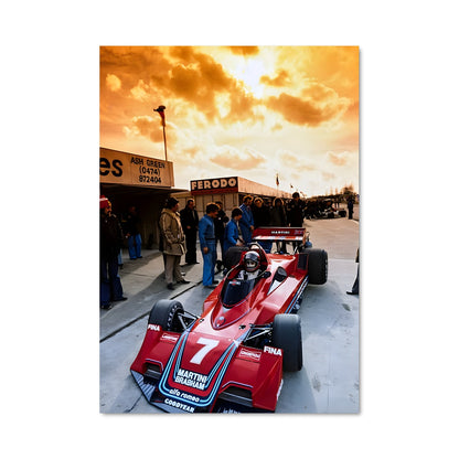 Poster Brabham 76524