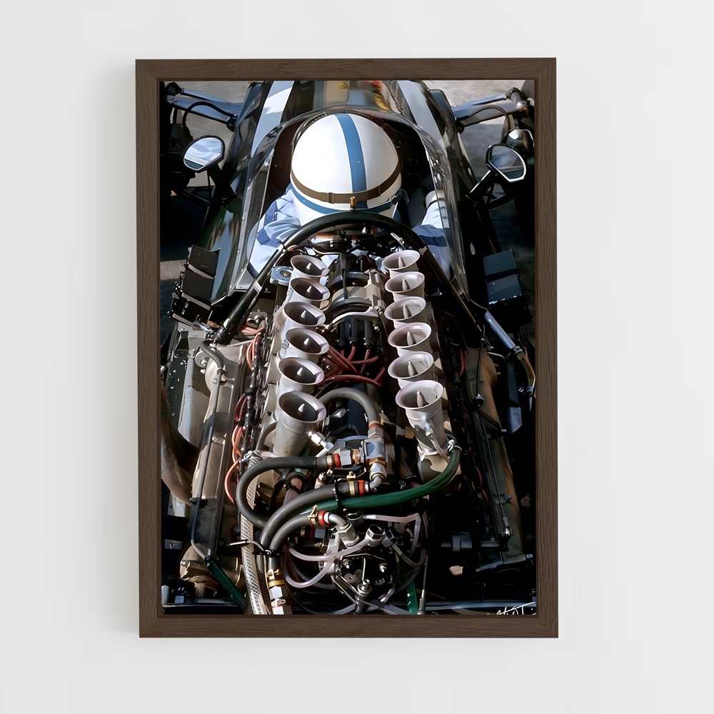 ap-brabham-3 cadre Bois foncé