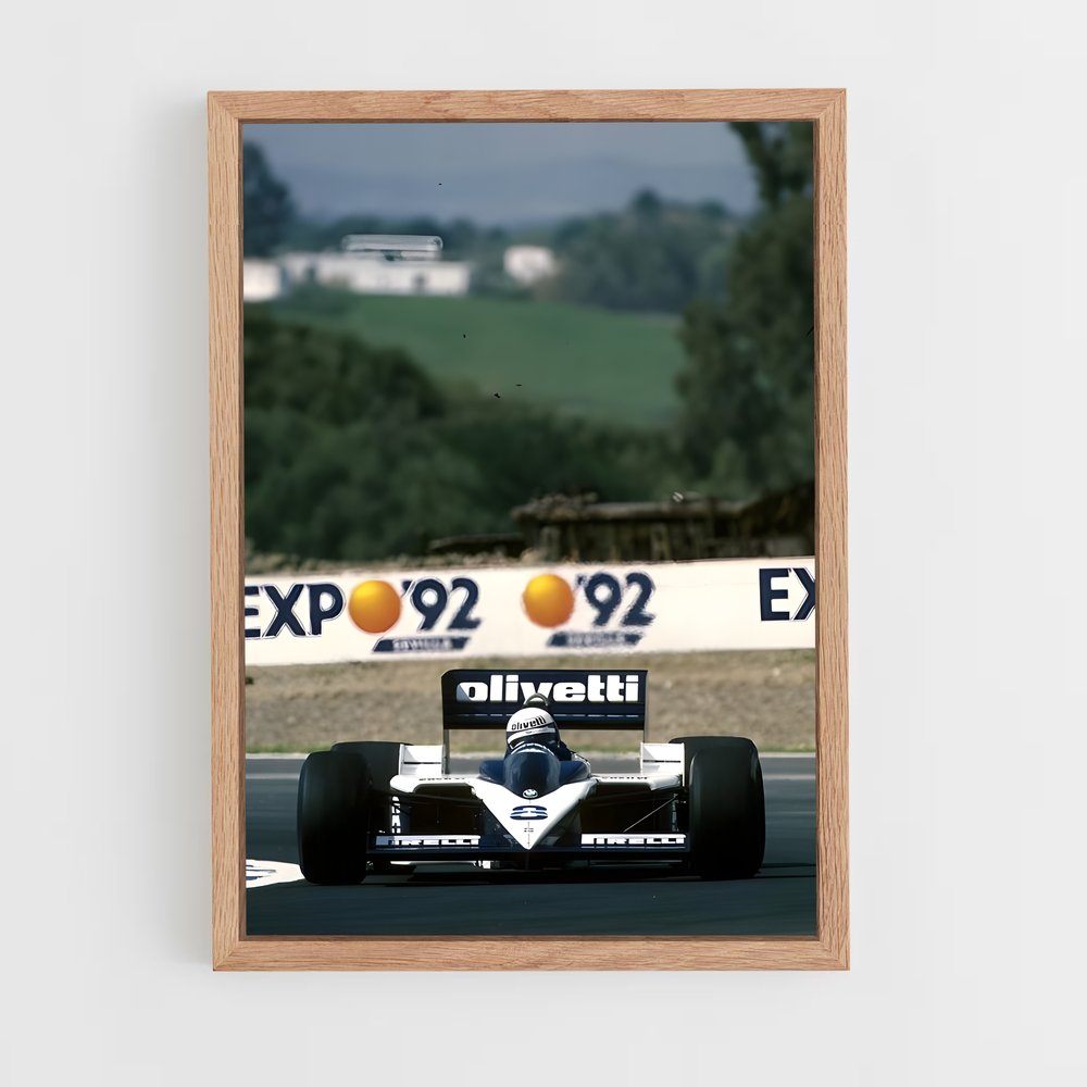 ap-brabham bt52-2 cadre Bois clair