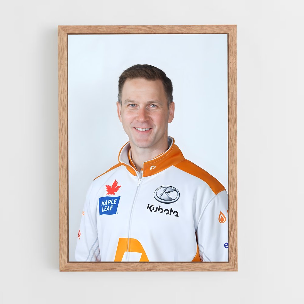ap-brad gushue-2 cadre Bois clair