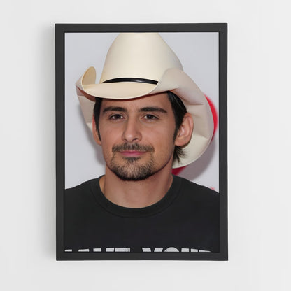ap-brad paisley-1 cadre Noir
