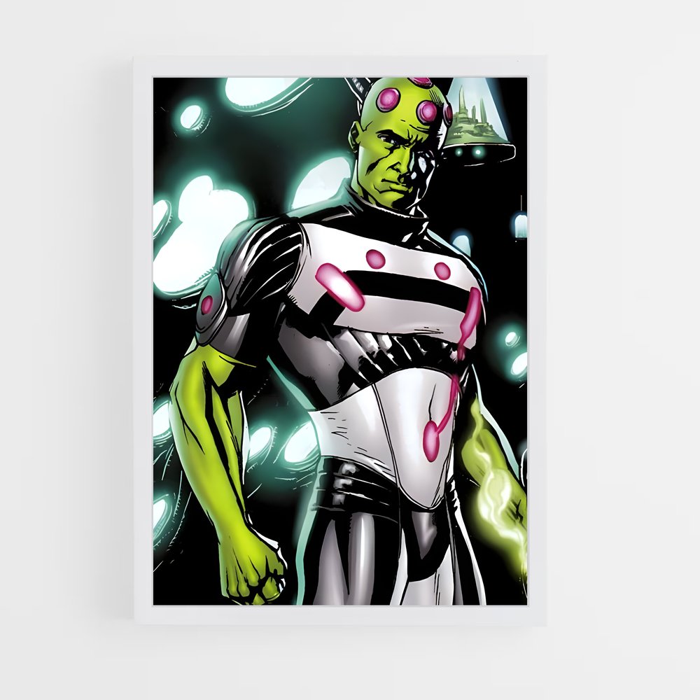 ap-brainiac-4 cadre Blanc
