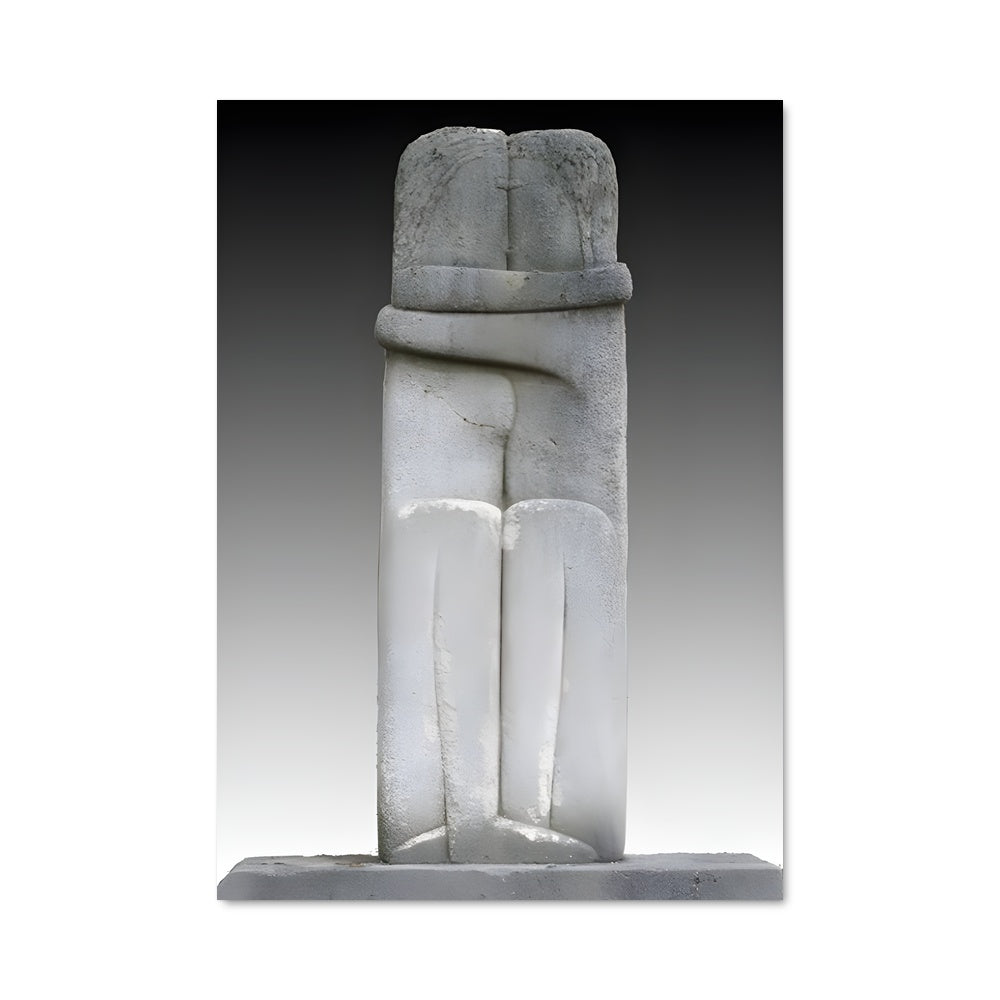 Poster Le Baiser de Brancusi