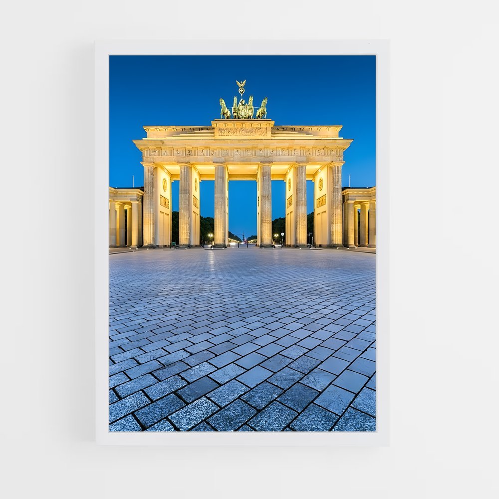ap-brandenburg gate-1 cadre Blanc