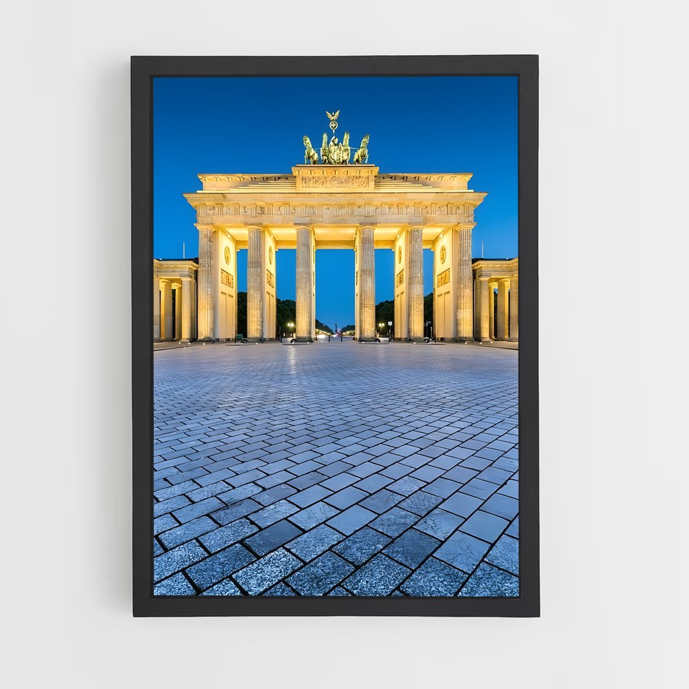 ap-brandenburg gate-1 cadre Noir
