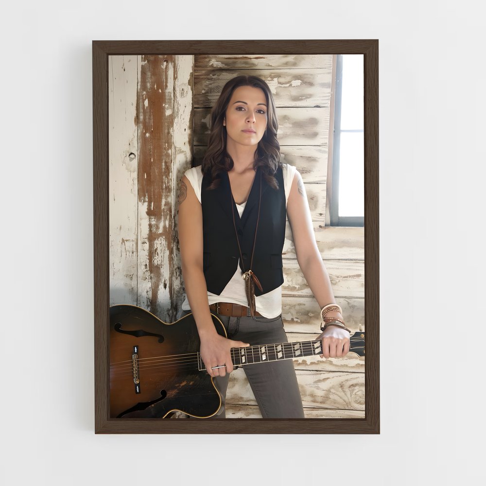 ap-brandi carlile-5 cadre Bois foncé