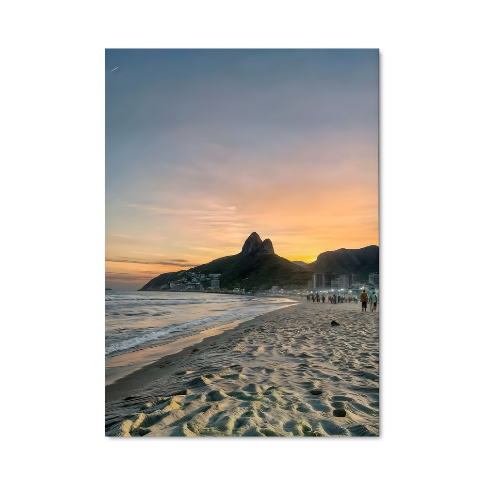 Poster Coucher de Soleil à Brasilia