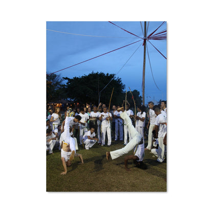 Poster Danseurs de Capoeira